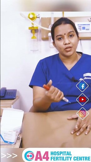 How to Administer Gonal - F Injection #reels #youtubeshorts #pregnancy #injection #fertility