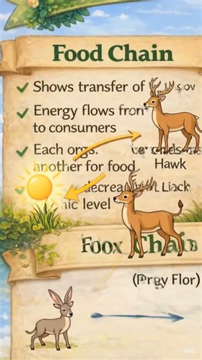 Food Chain Explained | General Knowledge About Ecosystem | Simple Learning
