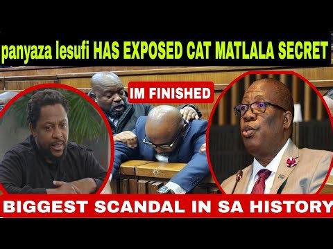 SECRETS OUT!! THE MOMENT panyaza lesufi REVEALED CAT MATLALA LOVE SECRET
