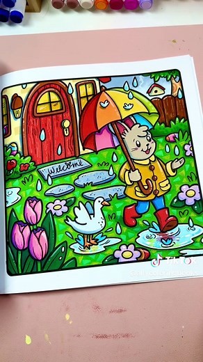 Animal Crossing Inspired Coloring Page Fun