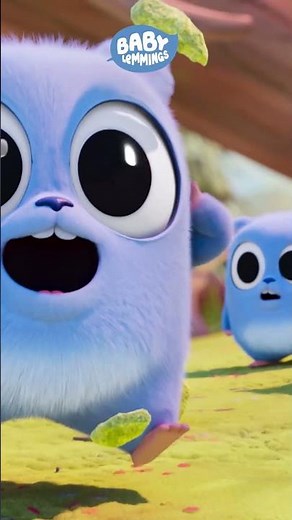 Pflanzenhüte! 🌿😂 Die Baby Lemminge machen Modeschau im Wald! #BabyLemminge #Cartoonito #Shorts
