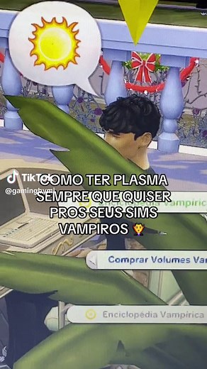 Como conseguir plasma para Sims vampiros no The Sims 4