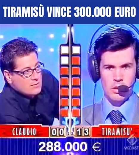 Tiramisù vince 300.000 euro | Cult Italia TV