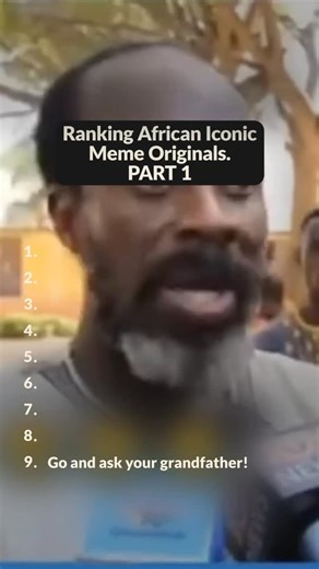 Africans AF on Instagram: "Memes, madness, and moments that broke the Internet. These are Africa’s funniest, wildest and most iconic original meme sounds. Ever heard a viral audio and wondered, ‘Where did that even come from?’ We’ve got the answers. Count down with us! 🌟😂 #ViralAudio #Africa #😂"