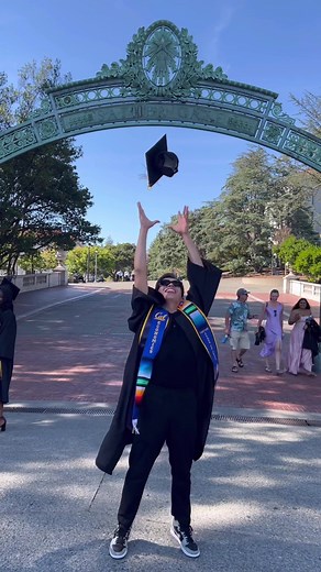 first gen graduate from cal 🥹 #berkeley #cal #classof2022 #graduation