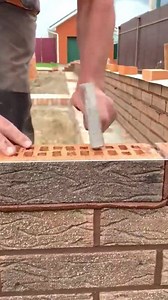 1.6M views · 2.9K reactions | Brick wall laying skills #construction #building #viral #fyp #reels #engineer #engineering #diy #civilengineering | VIP construction tips | Facebook