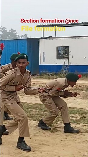 file formation in section formation in #ncc