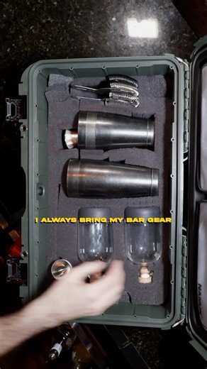 Inside a Professional Bartender's Travel Kit | The Case Nobody Is Using for Bar Gear