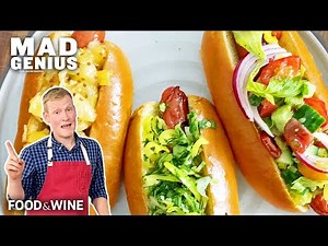 How to Make Next-Level Hot Dogs for a Cookout | Mad Genius | Food & Wine
