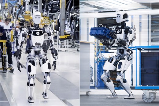 Mercedes-Benz Collaborates with Apptronik to Bring Apollo Humanoid Robot Into Workforce