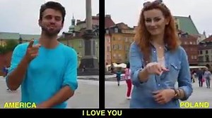 9.7K views · 144 reactions | American Sign Language (ASL) V.S. Polish Sign Language ("Polski Język Migowy", PJM) - 52 Words. | DEAF STORY | Facebook