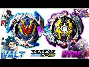 Dread Hades H3 .11.T.Z. VS Wonder Valtryek V4 .12.Vl. - BEYBLADE BURST TURBO BATTLE VALT VS HYDE