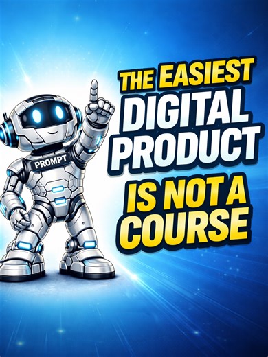 Your first digital product doesn’t need to be a course. It needs to be useful TODAY. Posts. DM scripts. Follow-ups. One problem. Ten scripts. That’s a product. Stop overthinking. Start packaging. Comment BLUEPRINT if you’re ready to build simple. #DigitalProducts #OnlineBusiness #ContentStrategy #EntrepreneurMindset #BuildInPublic