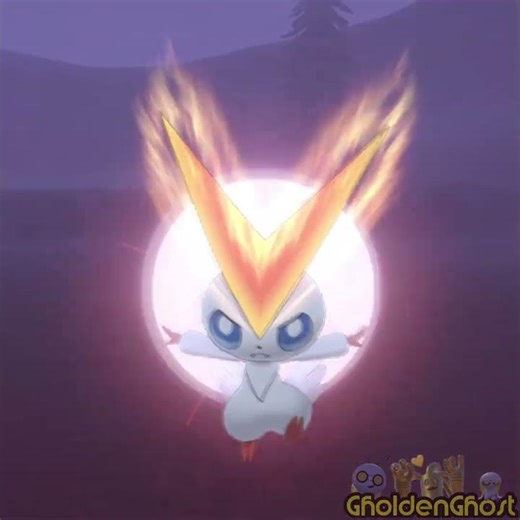 Shiny Victini Saves the Day Again! #pokemon #pokemonswordshield #victini #mythicalpokemon #superhero