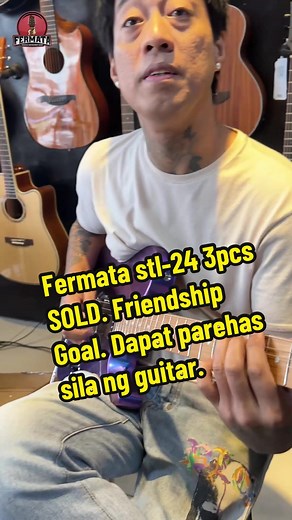 Electric Guitar Friendship Goal Set - Fermata STL-24