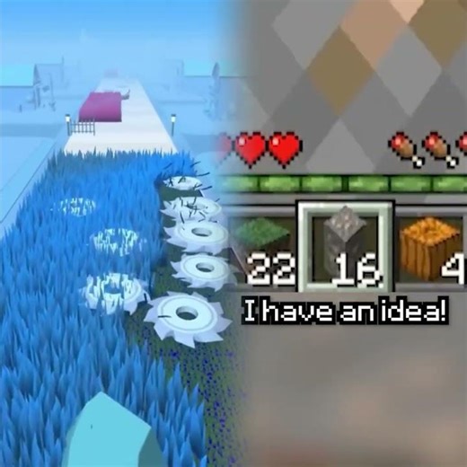 Minecraft, But You Get Every Block You Step On...