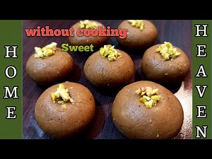 Easy and tasty sweet without cooking in 10 minutes / Simple Sweet recipe / Sweet recipe