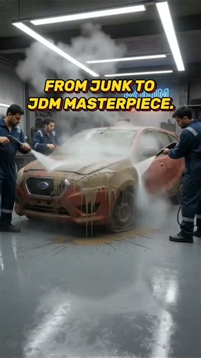 Abandoned Datsun GO+ Restored Into a Stunning Widebody!