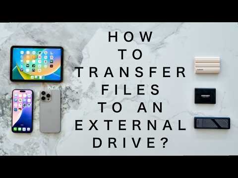 How to Transfer Files from iPhone & iPad to an External Drive or USB Flash Drive
