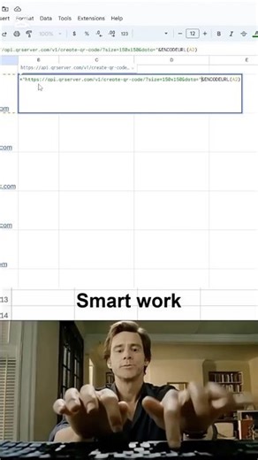 Generate QR Code in Excel 🔳🔥 | Easy Formula Trick!