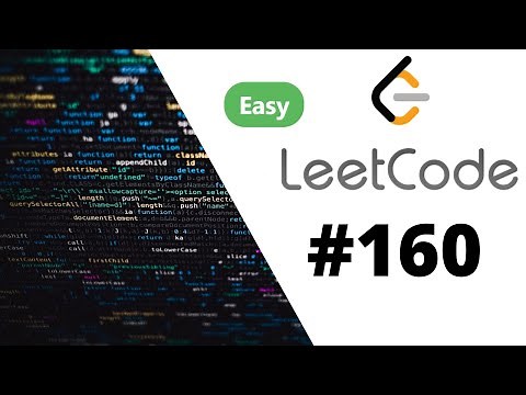 [Java] Leetcode 160. Intersection of Two Linked Lists [LinkedList #3]
