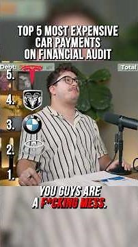 TOP 5 MOST EXPENSIVE CAR PAYMENTS ON FINANCIAL AUDIT