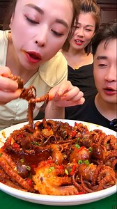 129K views · 2.7K reactions | fried squid with sauce and fried fish with chili delicious food show | NANA | Facebook