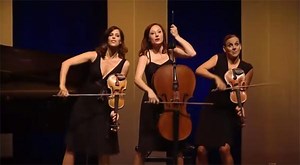 German String Quartet Performs Vivaldi & Mozart in Delightfully Comical & Acrobatic Routine