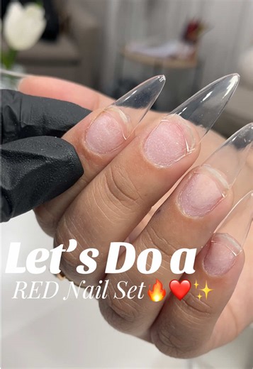 Stunning Red Nail Set Tutorial with Vbeautypure