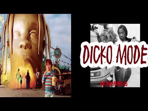 Sicko mode but drakes part is Dicko mode.