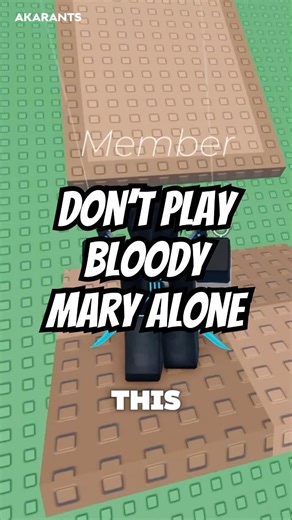 Don’t Play Bloody Mary Alone… Here’s the Rule Nobody Tells You #shorts #horror #roblox #gaming