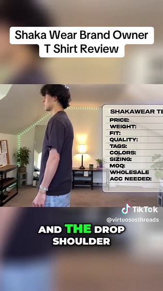 Shaka Wear offers three recommended t-shirts: the 9-ounce Designer Tee, the Drop Shoulder Tee, and the Max Heavyweight Garment Dyed Tee. The Designer Tee is priced at $9.75 per piece, while the Drop Shoulder Tee and Garment Dyed Tee both cost $6.25 each. All three t-shirts have a boxy and wide fit, giving an oversized appearance. The Designer Tee, with its 9-ounce weight, is rated 10 out of 10 in quality and is praised for its cropped look with long sleeves, making it a great option for those se