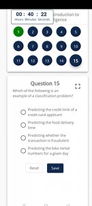 Which of the following is an example of a classification proble... | Filo