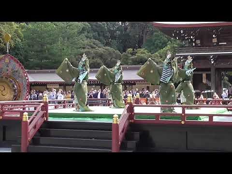 雅楽 2018秋 明治神宮 宮内庁楽部 地久// Gagaku Bugaku Chikyuu