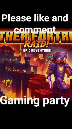 Can I Survive a Nether Fortress Raid with Only Netherite #Minecraft #NetherFortress #MinecraftSurviv
