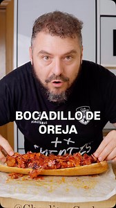 554K views · 5.4K reactions | Bocadillo de oreja a la plancha. Simplemente oreja, queso y una salsita a base de yogur, ajo y un poco de picante. | Charlito Cooks | Facebook