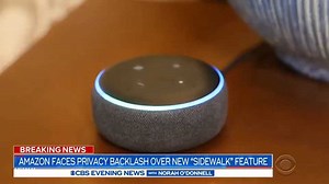 Would you be ok sharing your internet connection with your neighbors? If you own an Amazon device, you may already be doing it. Meg Oliver reports on why the company’s quiet launch of a new technology called “Sidewalk” is raising privacy concerns. https://cbsn.ws/3glxWED | CBS Evening News