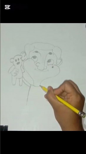 Mr. Bean: A Masterclass in Comedy &. ChaosTutorial#drawing#art#easydrawing#sketch#artwork