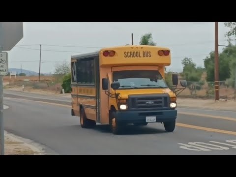 #120, 2017 Collins Ford E450 School Bus (BUSD)