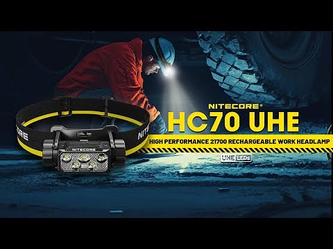 Ideal 21700 Work Headlamp丨NITECORE Headlamp丨HC70 UHE