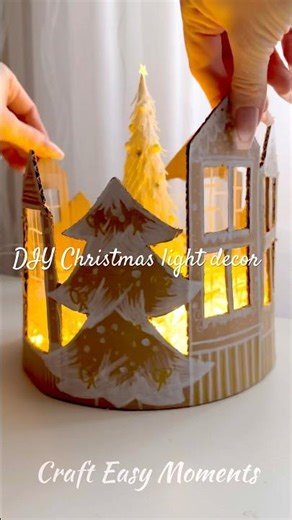 DIY Christmas LIGHTS that ACTUALLY WORK #diy #craft #handmade #diyideas #craftideas #christmas