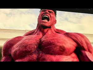 RED HULK Leaked Footage at D23 | Captain America Brave New world RED HULK New Transformation Scene