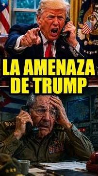 🚨TRUMP THREATENS RAÚL CASTRO: EITHER LEAVE CUBA OR BE CAPTURED!