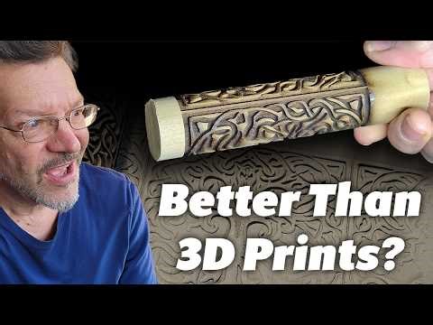 Making Custom Clay Texture Rollers with the Vision Pro 45 Rotary (Better Than 3D Prints?)