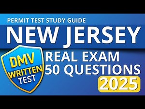 DMV Written Test 2026 New Jersey: Pass First Time!