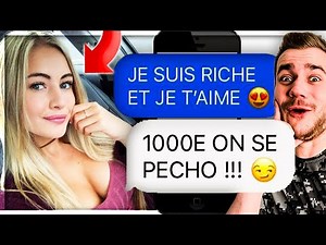 LES SMS DE DRAGUE LES PLUS DRÔLES ! FILLE VS GARÇON