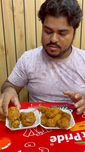 🍗 Juicy KFC Chicken Wings 🤤 Crispy, Spicy & So Delicious! #shorts #food #streetfood #foodvlog
