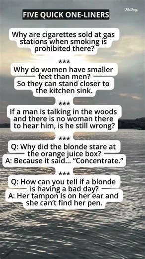 Five Fast Classic Jokes