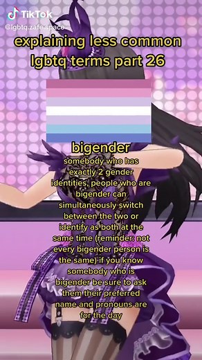 Explaining Bigender Identity in the LGBTQ Community
