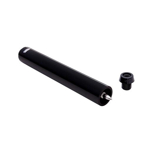 Predator 8" Black QR2 Billiard Cue Extension with Bumper | Pool Stick Extender